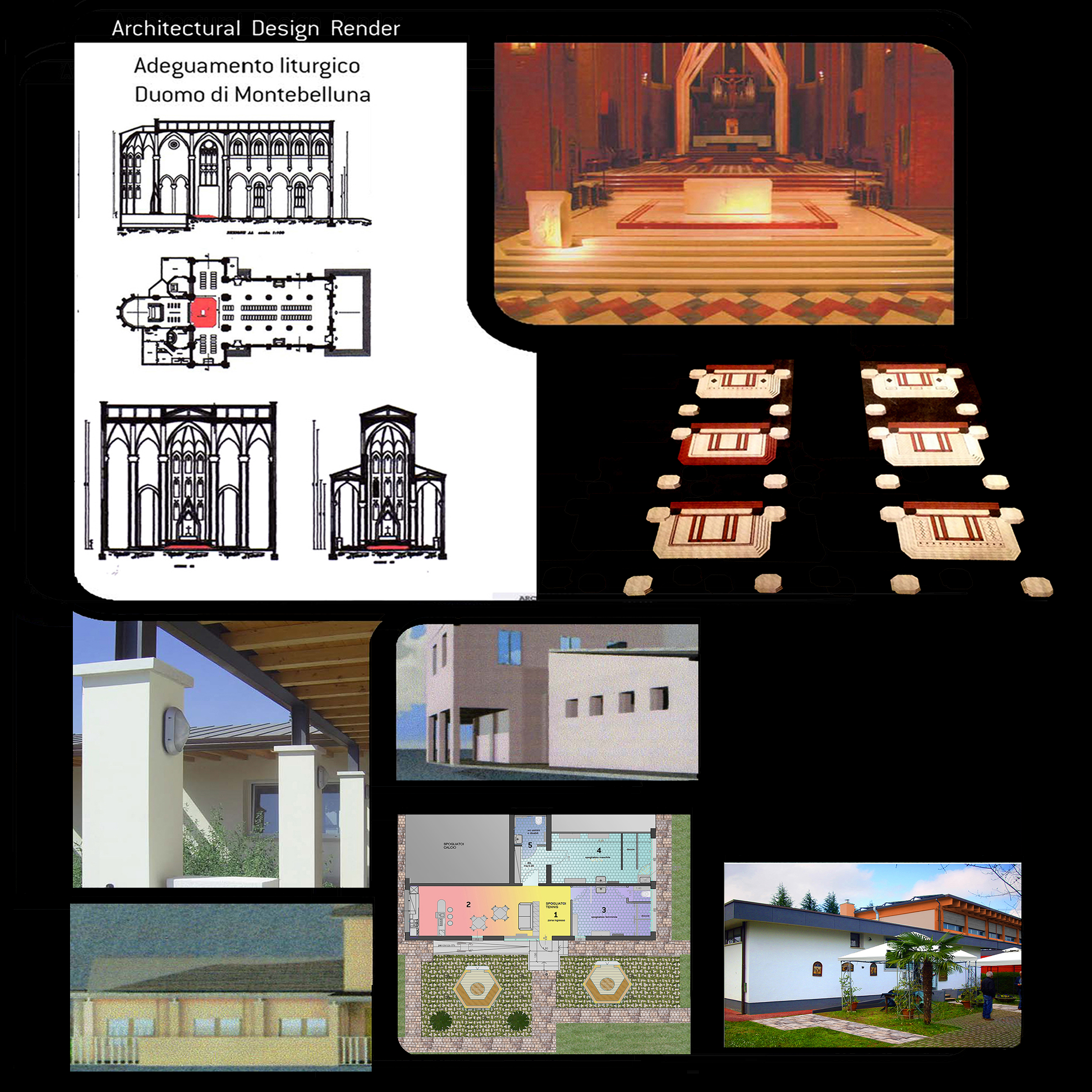 RoB Da Rin History Architectural Works